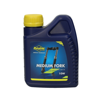 Putoline voorvorkolie 10W Medium Fork 500ml