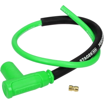 Bougiekabel Stage6 Racing inclusief dop groen