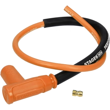 Bougiekabel Stage6 Racing inclusief dop oranje