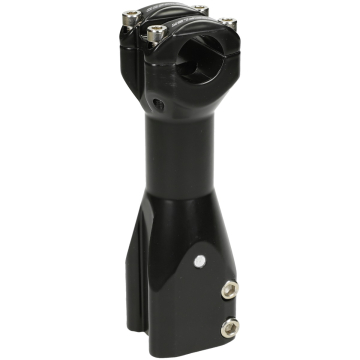 Doppler - Stuurclamp  zwart voor MBK Booster, Yamaha BWS