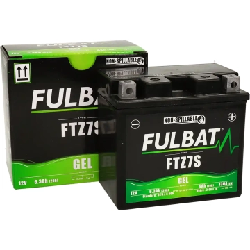 Fulbat - Accu  YTZ7-S Gel SLA 12V 6Ah onderhoudsvrij