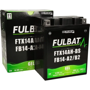 Fulbat - Accu  YB14-A2 Gel 12V 14Ah onderhoudsvrij