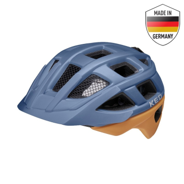 KED Fietshelm Kailu blauw/kaneel