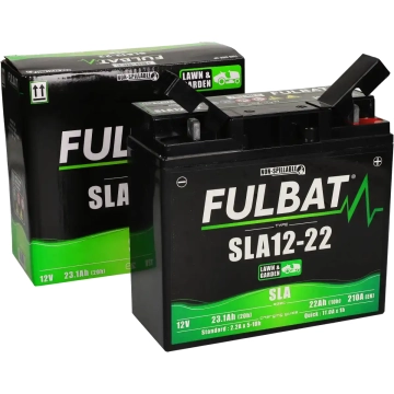 Accu Fulbat SLA12-22 SLA 12V 22Ah onderhoudsvrij (zitmaaiers)