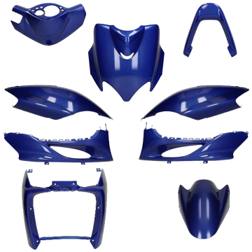 Mezoly - Kappenset MBK Mach G, Yamaha Jog Sapphire blauw metallic