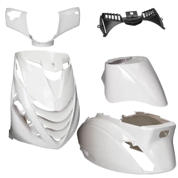 Mezoly - Kappenset Piaggio Zip SP glans wit