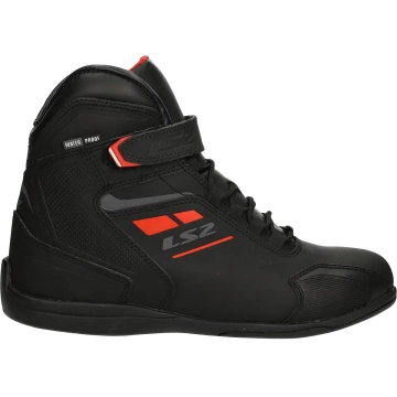 LS2 -  Motorschoenen Garra dames zwart / rood