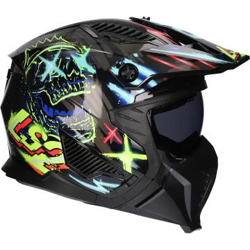 LS2 -  Helm ifter Rayz OF606 zwart