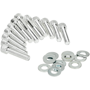 Mezoly carterboutset Minarelli horizontaal zilver