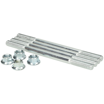 Mezoly Cilinder tapeinden inclusief moeren Minarelli Horizontaal M7 x 110