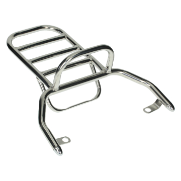 Achterdrager voor AGM VX50, BTC Riva chroom