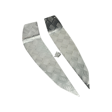 Treeplank set aluminium MKX voor MBK Nitro, Yamaha Aerox