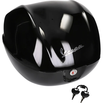 Topkoffer zwart 94 Vespa Primavera, Sprint origineel