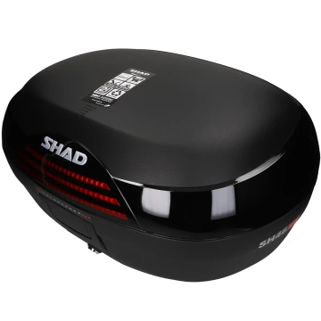 Topkoffer Shad SH46 inclusief slede 46 liter zwart