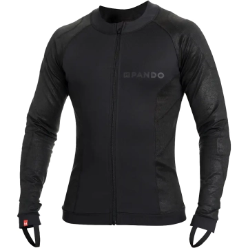 Pando Moto -  Shell UH 03 shirt zwart - unisex