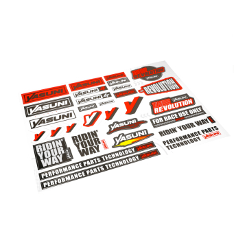 Yasuni - Stickerset  30 delig 45 x 35 cm