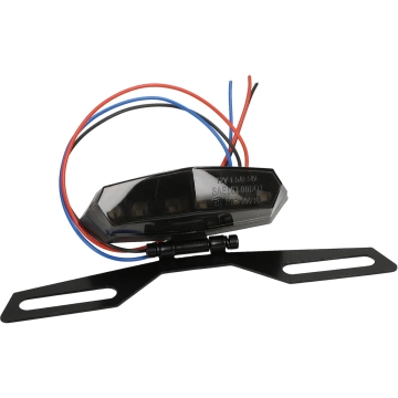 STR8 universele kentekenplaathouder + Led achterlicht smoke glas