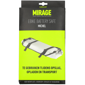 Veilige accu opberghoes Mirage Ebike Battery Safe "Michel"
