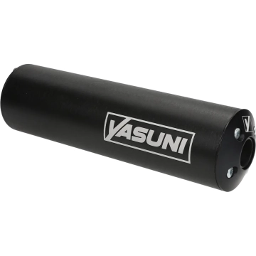 Uitlaatdemper Yasuni Cross R1, R2, R3 zwart (links)