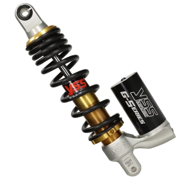Schokbreker YSS gastank verstelbaar Minarelli / Peugeot 290 mm