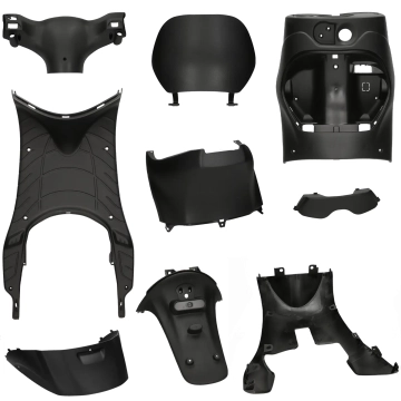 Binnen kappenset Piaggio Zip 2000 zwart