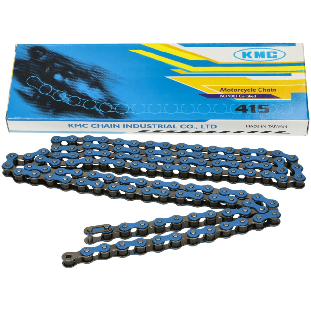 KMC - Ketting KMC 415 1/4 lengte 122 schakels blauw main product photo