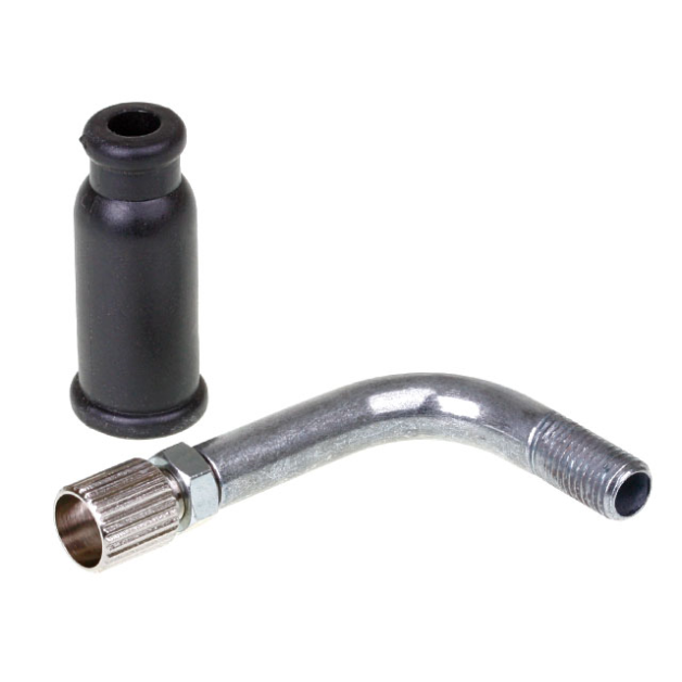 Polini - Gasstelbocht 90° voor en CP carburateurs main product photo