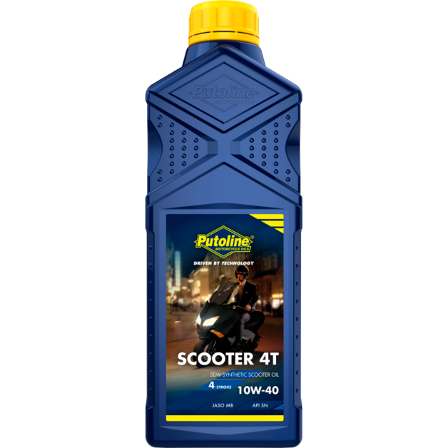 Putoline - olie Scooter 10W40 4T 1 liter main product photo