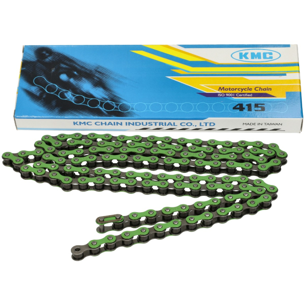 KMC - Ketting KMC 415 1/4 lengte 122 schakels groen main product photo