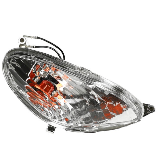 Mokix - knipperlicht rechts voor MBK Ovetto, Yamaha Neo’s (vanaf 2008) transparant main product photo