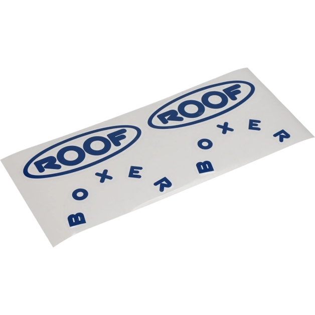 Roof Boxer Alpha helm stickers - Blauw main product photo
