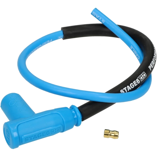 Stage6 - Bougiekabel Racing inclusief dop blauw main product photo