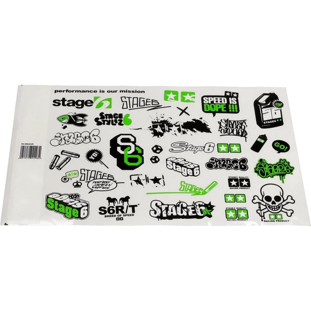 Stage6 - Stickerset groen 30-delig 21 x 30 cm main product photo