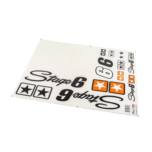 Stage6 - Stickerset MKII Wit 20-delig 50 x 39 cm main product photo