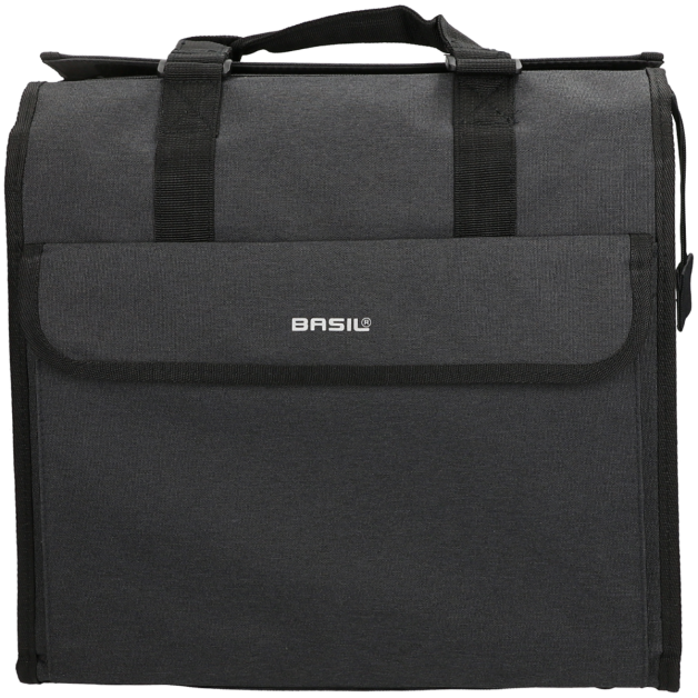 Basil - Enkele fietstas  Mira 17 liter zwart main product photo