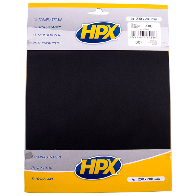 HPX - HPX Schuurpapier P400 (4 vellen) main product photo