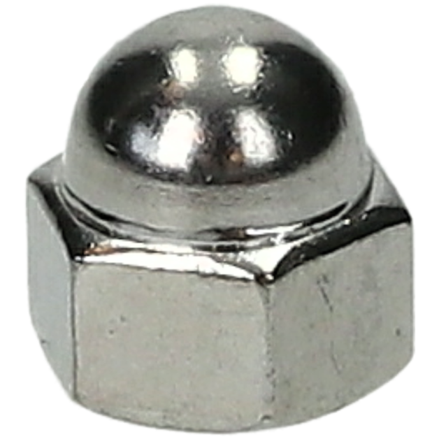DMP - Schokbreker moer chroom 12mm voor Yamaha FS1 main product photo