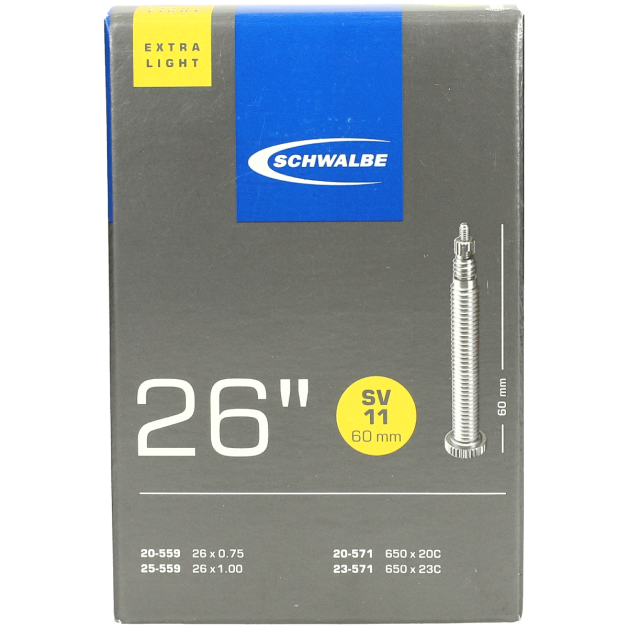 Schwalbe - Binnenband  SV11 26 inch / 20/25-559/571 60mm ventiel main product photo