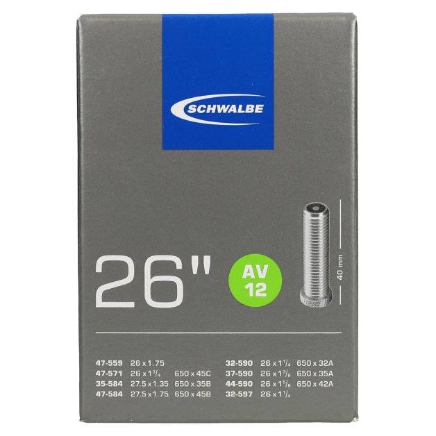Schwalbe - Binnenband  AV12 26 inch / 32/47-559/597 40mm ventiel main product photo