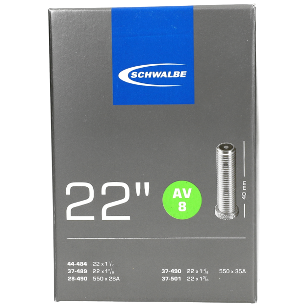 Schwalbe - Binnenband  AV8 22 inch / 28/44-484/501 40mm ventiel main product photo