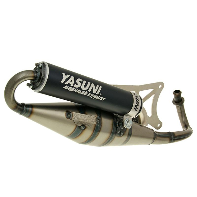 Yasuni - Uitlaat  Z zwart Piaggio 50cc 2 Takt main product photo