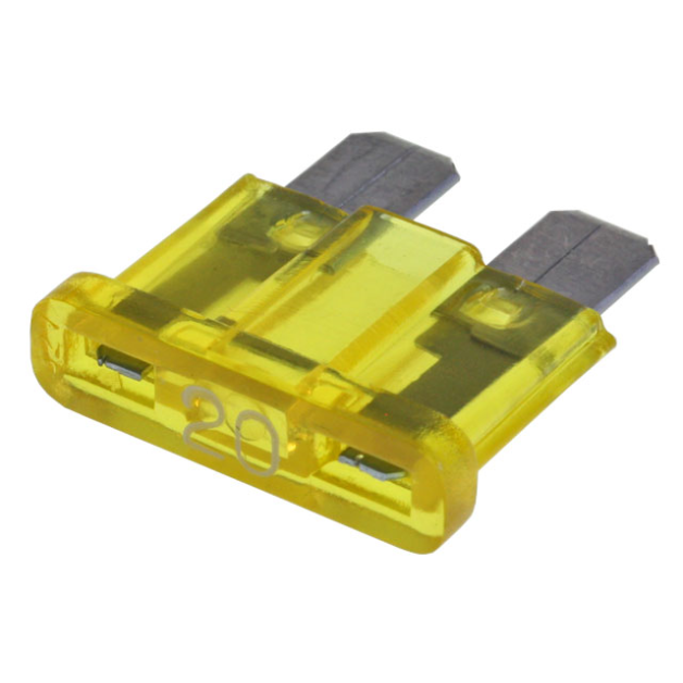 Steekzekering 20 Ampere geel main product photo