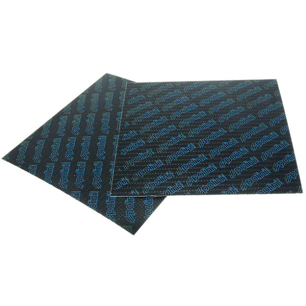 Polini - Membraanplaat vel Carbon Blauw 0.30mm main product photo