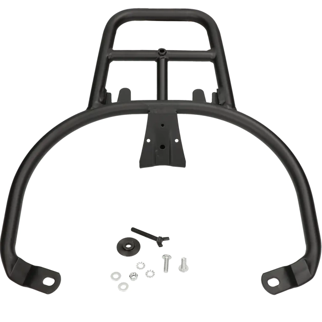 Achterdrager topkoffer voor Vespa Primavera, Sprint mat zwart main product photo