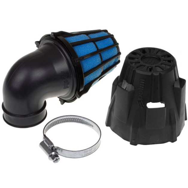 Polini - Luchtfilter Blue Air Box 37mm haaks main product photo
