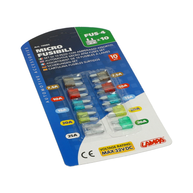 Lampa - Steekzekeringset Lampa Mini 7,5A – 30A 10 Stuks main product photo