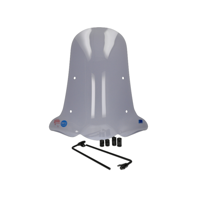 Windscherm hoog voor Piaggio One smoke (made in EU) main product photo