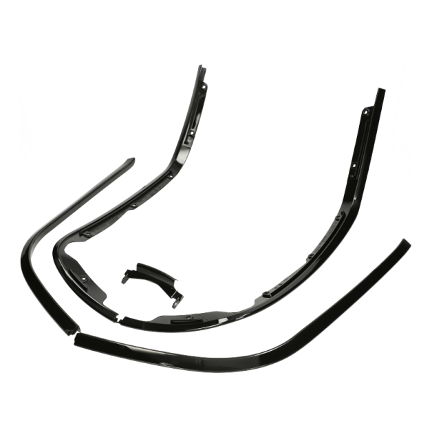 Sierlijst set Vespa Primavera, Sprint glans zwart main product photo