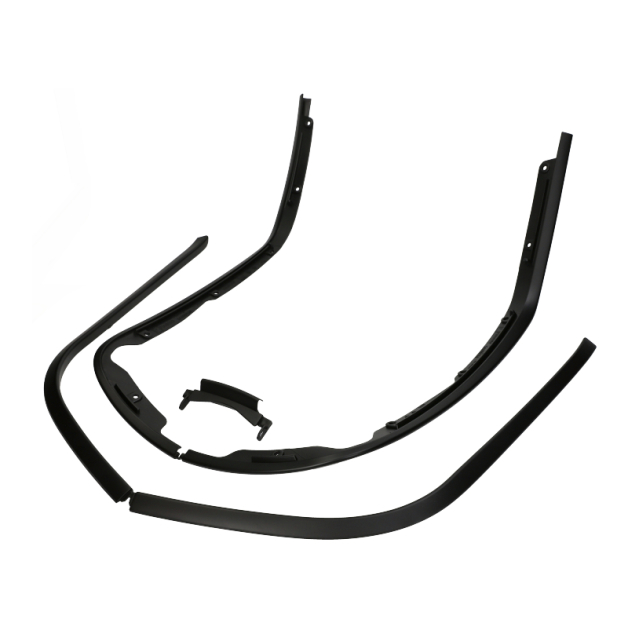 Sierlijst set Vespa Primavera, Sprint mat zwart main product photo