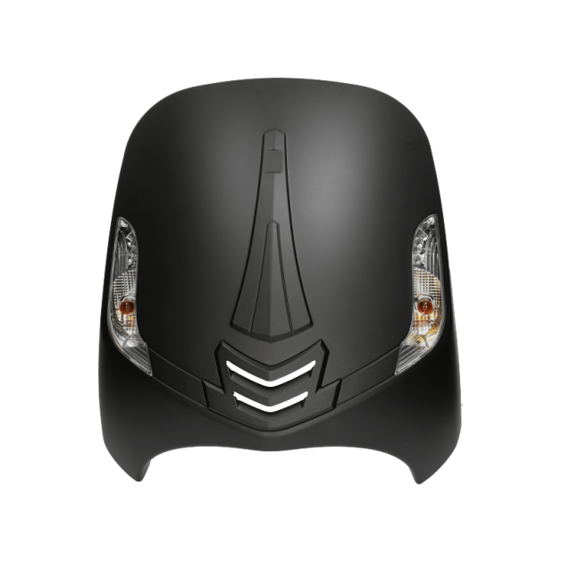 Voorkap met knipperlichten voor AGM VX50, BTC Riva new style Mat zwart main product photo
